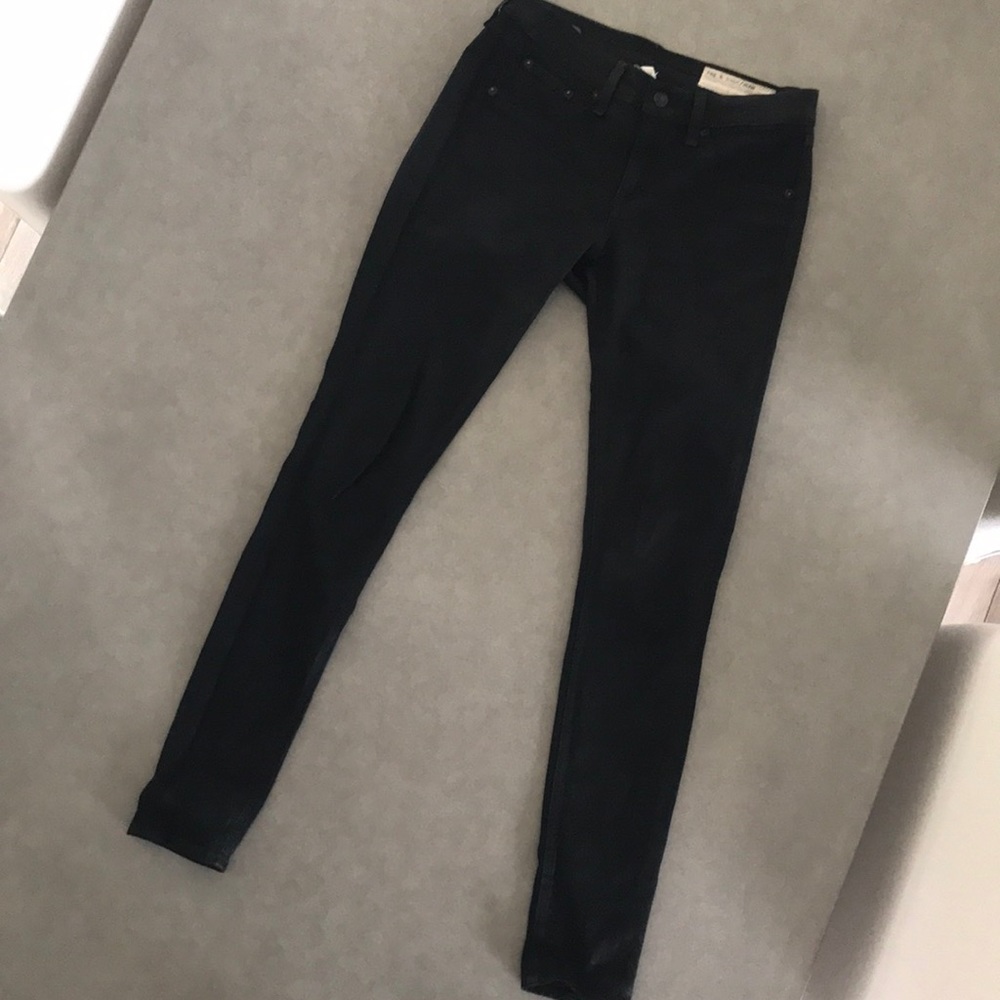 Rag and Bone coated Black Jean